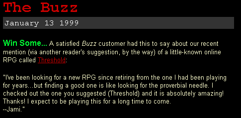 The Buzz Review